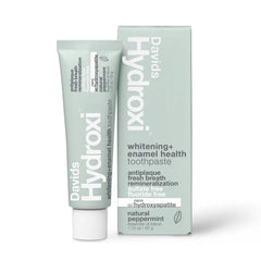 Davids Hydroxi™ travel size toothpaste / whitening + enamel health nano-hydroxyapatite / peppermint / 1.75 oz