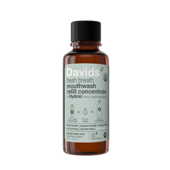 Davids Hydroxi™ fresh breath mouthwash / natural fresh mint / refill concentrate