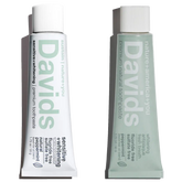 Davids travel size premium toothpaste / duo / 1.75 oz