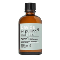 Davids Hydroxi™ oil pulling oral rinse w/ nano hydroxyapatite / 9oz