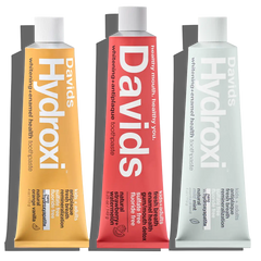 Davids kids + adults premium toothpaste / trial pack