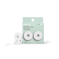 Davids Hydroxi™ expanding dental floss / refill x 2 / mint / 60m