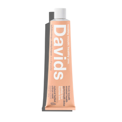 Davids fluoride free herbal citrus peppermint toothpaste
