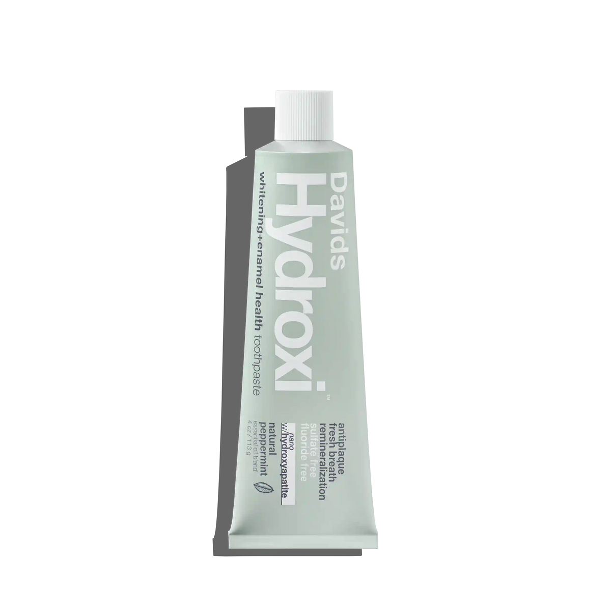 Davids Hydroxi™ whitening+enamel health nano hydroxyapatite premium toothpaste / peppermint
