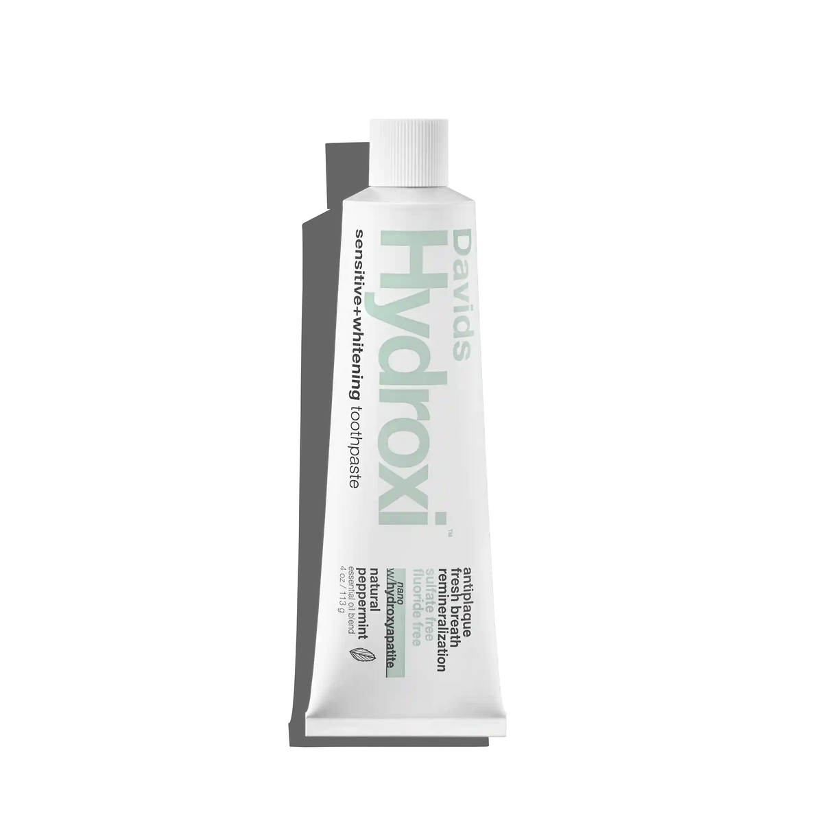 Davids Hydroxi™ sensitive+whitening nano hydroxyapatite premium toothpaste / peppermint
