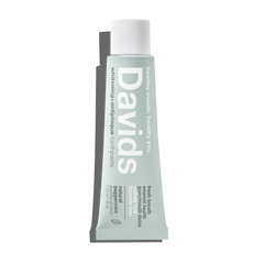 Davids travel size premium toothpaste / peppermint / 1.75 oz