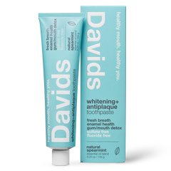 Davids premium toothpaste  /  spearmint