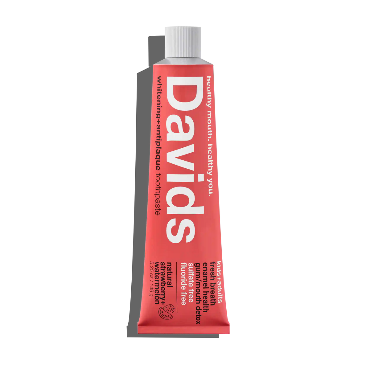 Davids kids + adults premium toothpaste  /  strawberry watermelon